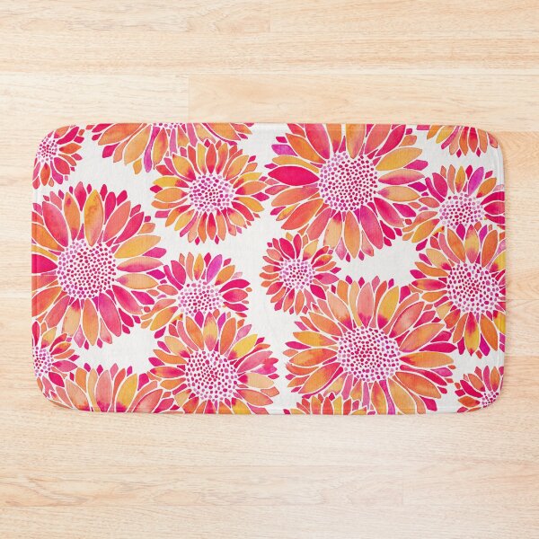 Item preview, Sunflower Blooms – Pink designed and sold by Cat Coquillette.