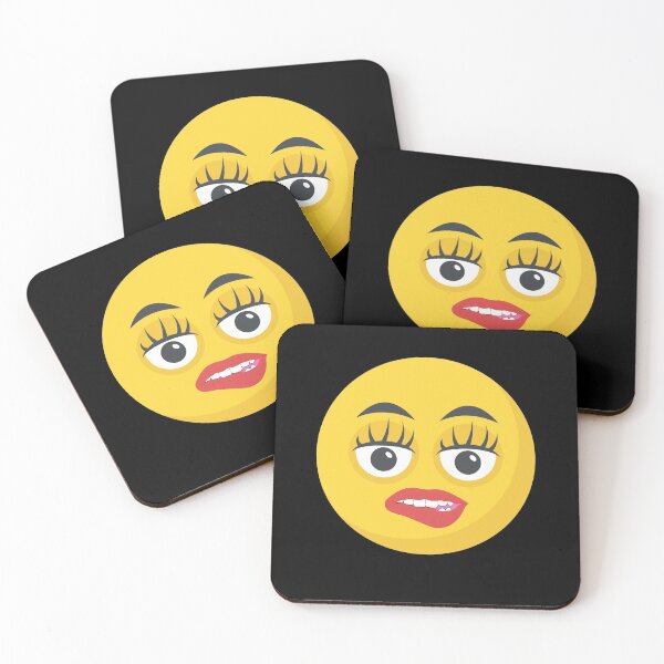 Item preview, Biting lip emoji designed and sold by PincGeneral.