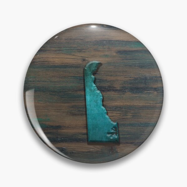 Item preview, Delaware State Shape Teal designed and sold by Jared Davies.