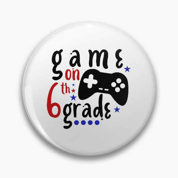 Item preview, Game On 6th Grade designed and sold by randrgiftshop.