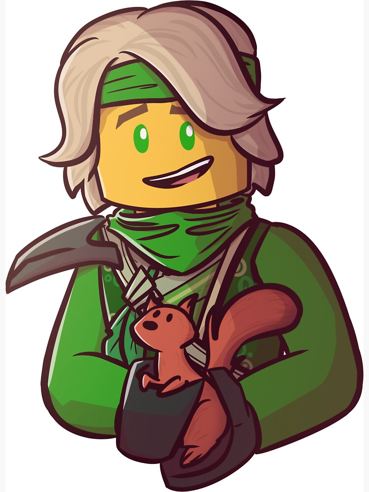 Cute Lloyd Garmadon Lloyd With A Squirrel