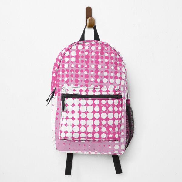 Item preview, Pink and white dotted halftone pattern designed and sold by BLMcreations.