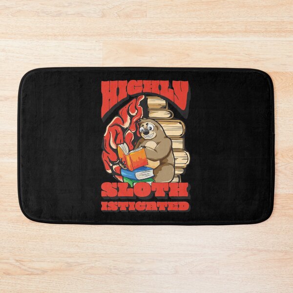 Item preview, Highly Slothisticated Reading Education Sloth Brain designed and sold by OmmeDesigns.