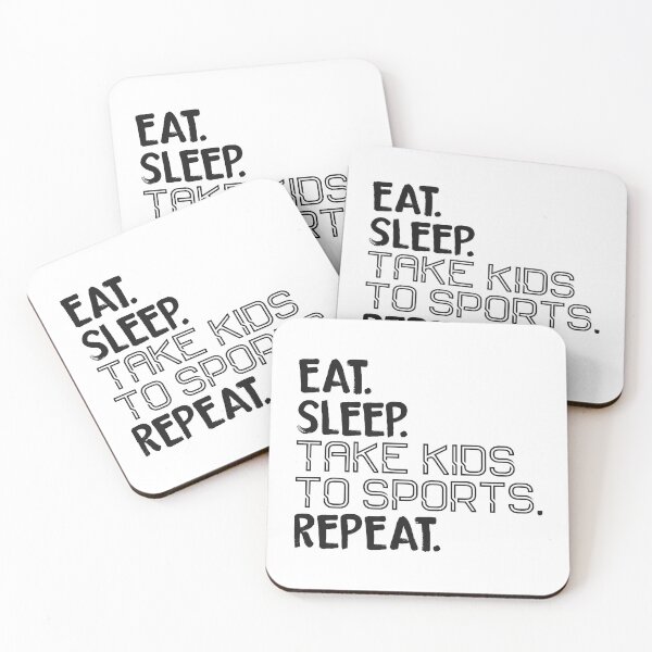 Item preview, Eat Sleep Take Kids To Sports Repeat designed and sold by randrgiftshop.