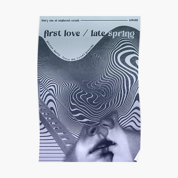 erstes Liebes- / Spätfrühlingsplakat Poster