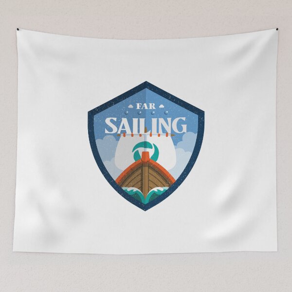 Item preview,  Viking Ship - Longship Sailing designed and sold by NoelNimmad.