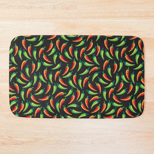 Item preview, Chili pepper on black designed and sold by tokhiti.