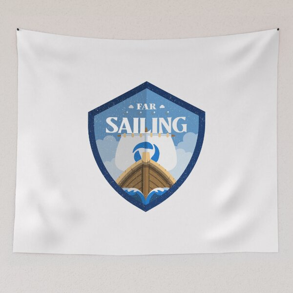 Item preview, Viking Boat - Longship Sailing designed and sold by NoelNimmad.