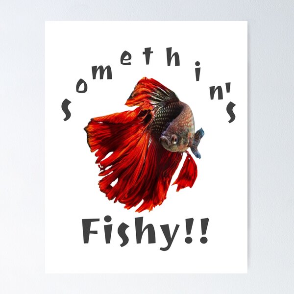 Item preview, Somethin's fishy designed and sold by Urbo Panda.