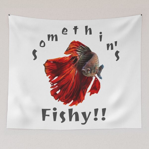 Item preview, Somethin's fishy designed and sold by Urbo Panda.