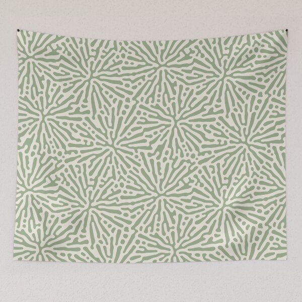 Item preview, Coral in Green designed and sold by meggydesigns.
