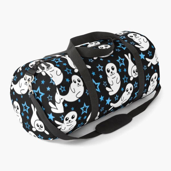Artikelvorschau, Harfe Siegel Blue Stars Pattern entworfen und verkauft von palaco210.