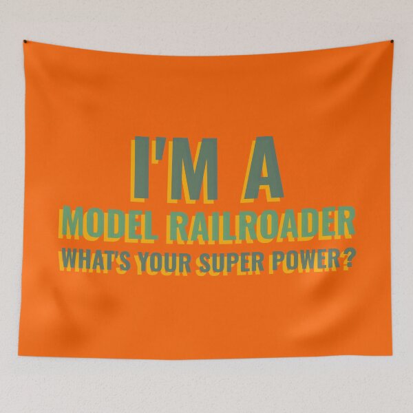 Item preview, Model Railroader Super Power Model Railroading and Railways Model Trains designed and sold by UrTops.