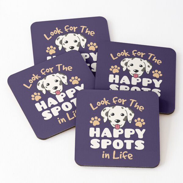Item preview, Dalmatian Lover Look for the Happy Spots in Life designed and sold by jaygo.