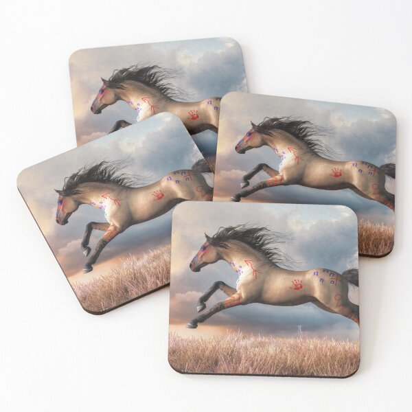 Item preview, Grullo War Horse designed and sold by Daniel Eskridge.