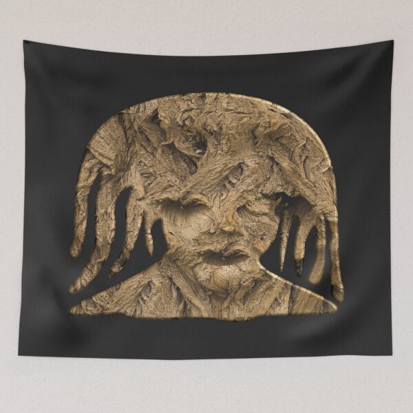 Item preview, A RASTA MAN'S HEAD CARVED IN THE ROOTS OF A TREE - A FREE AND MISUNDERSTOOD SPIRIT. designed and sold by Ralek.