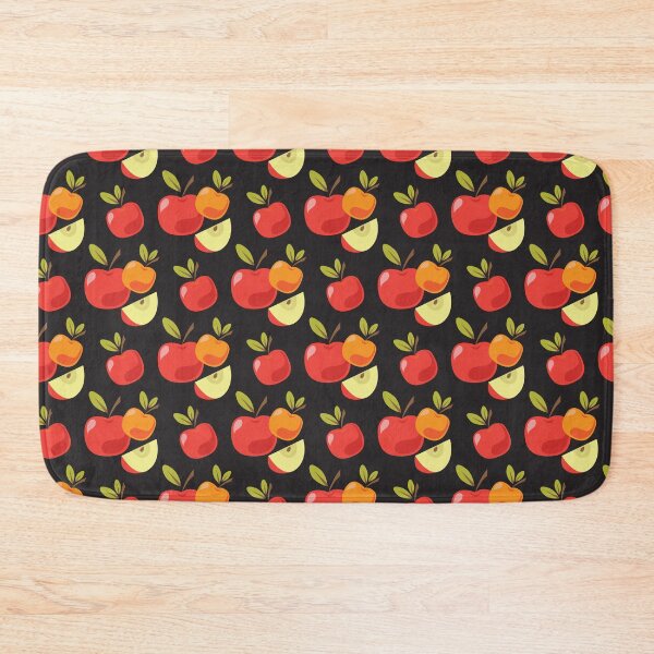 Item preview, Red apples on black designed and sold by tokhiti.
