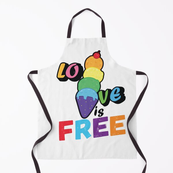 Item preview, Shave ice Love is Free designed and sold by Walkcircle.