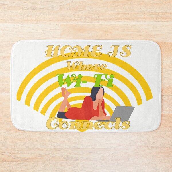 Item preview, Home Is Where Wi-Fi Connects designed and sold by SELFGOVERNMENT.