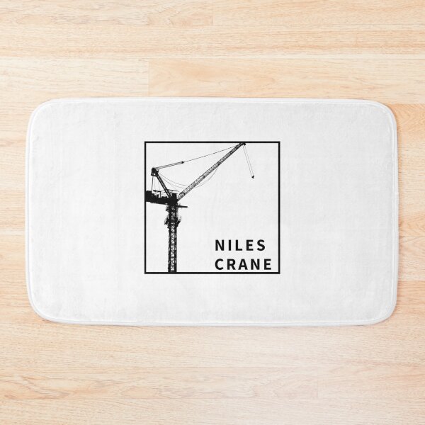 Item preview, Niles Crane Crane Bordered designed and sold by CalledEclectic.