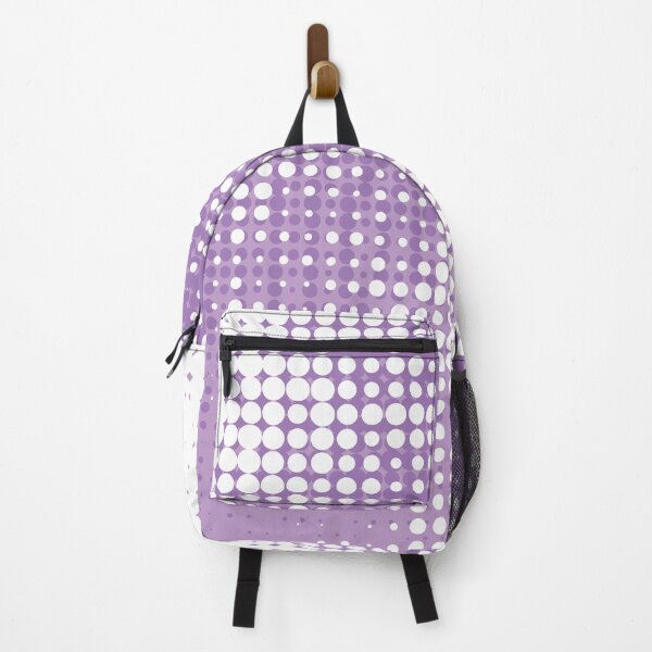 Item preview, Purple and white dotted halftone pattern designed and sold by BLMcreations.