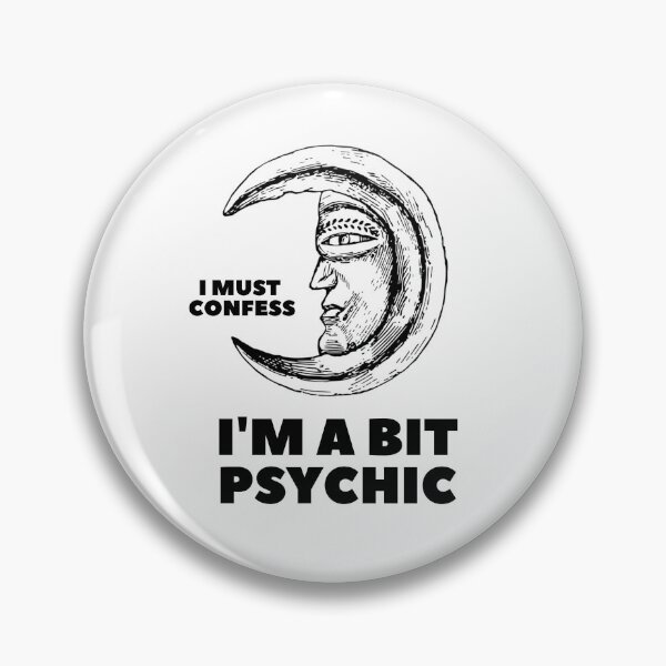 Artikelvorschau, Moon A Bit Psychic - Zitat von Daphne Moon entworfen und verkauft von CalledEclectic.