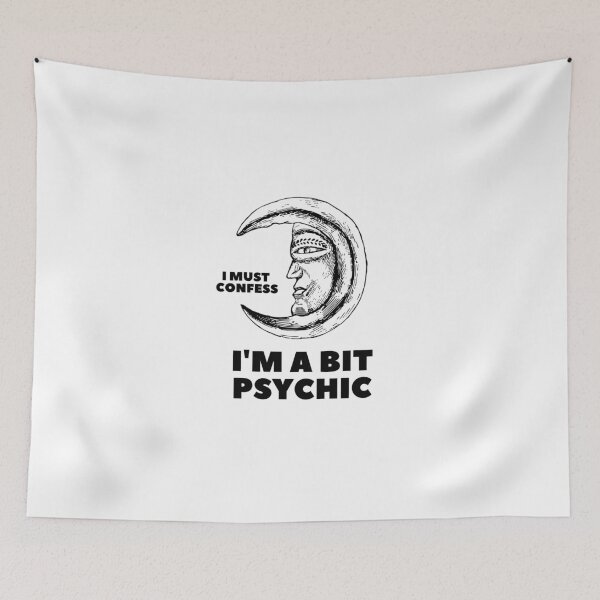 Item preview, Moon A Bit Psychic - Daphne Moon Quote designed and sold by CalledEclectic.