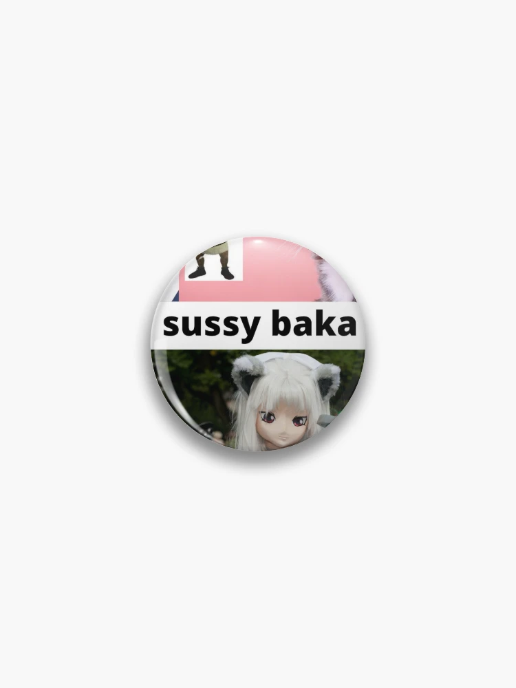 sussy baka Pin for Sale by haleywalks