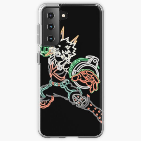 Neon sign Bakugo Katsuki Samsung Galaxy Soft Case