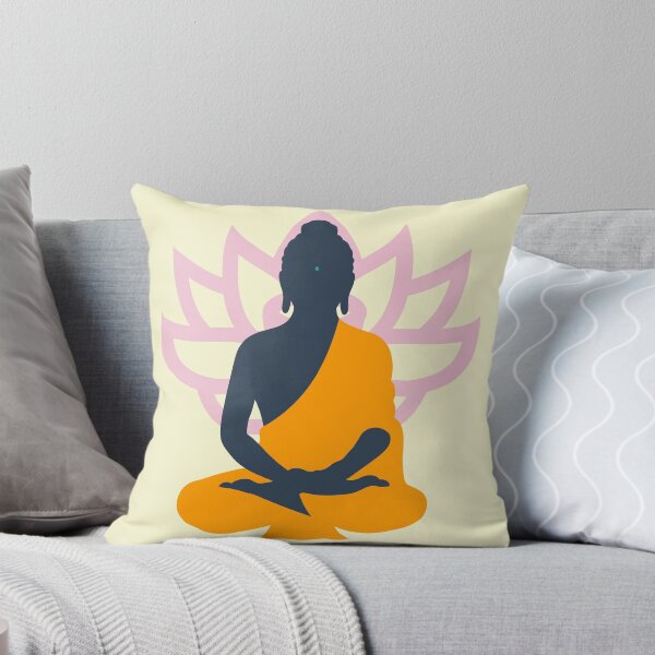 Item preview, Meditating Buddha Before The Lotus designed and sold by ejbarton.