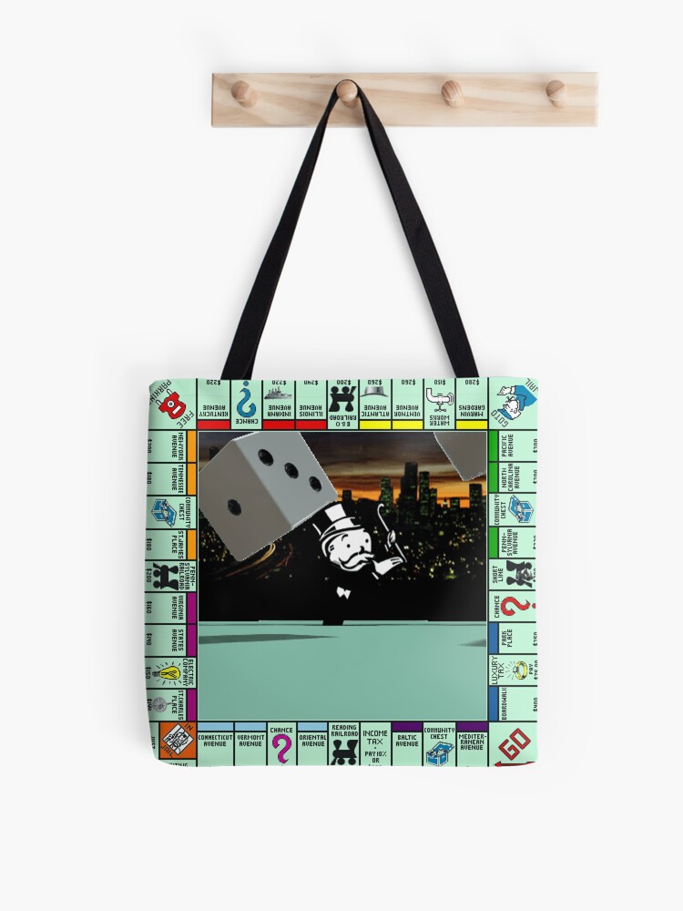 Monopoly Retro Game Board Tote Bag for Sale by Ryan Silberman