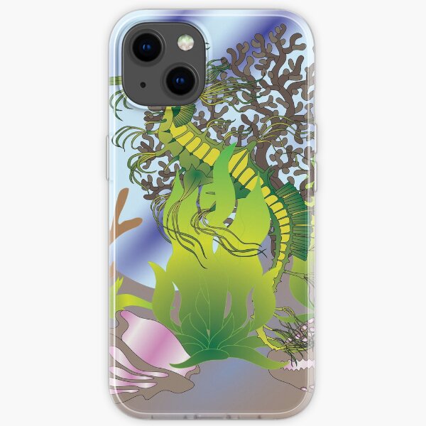 A leafy Sea Dragon iPhone Soft Case