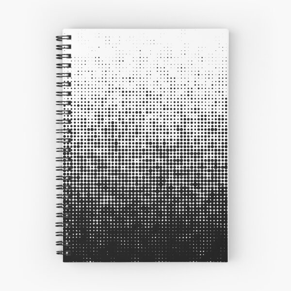 Item preview, Black and white dotted halftone pattern designed and sold by BLMcreations.