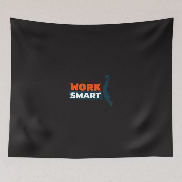 Item preview, Work Smart - Basketball designed and sold by laiwole.