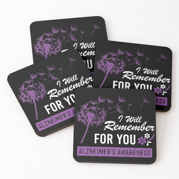 Item preview, I WILL REMEMBER FOR YOU ALZHEIMER'S AWARENESS COLLECTION designed and sold by JRM Tees & More Store.
