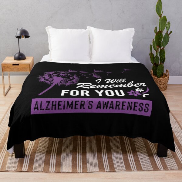 Item preview, I WILL REMEMBER FOR YOU ALZHEIMER'S AWARENESS COLLECTION designed and sold by JRM Tees & More Store.