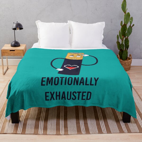 Item preview, Emotionally Exhausted designed and sold by MudPuppet.