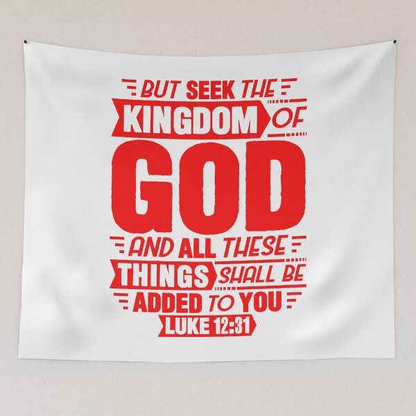 Item preview, Luke 12:31 designed and sold by plushism.