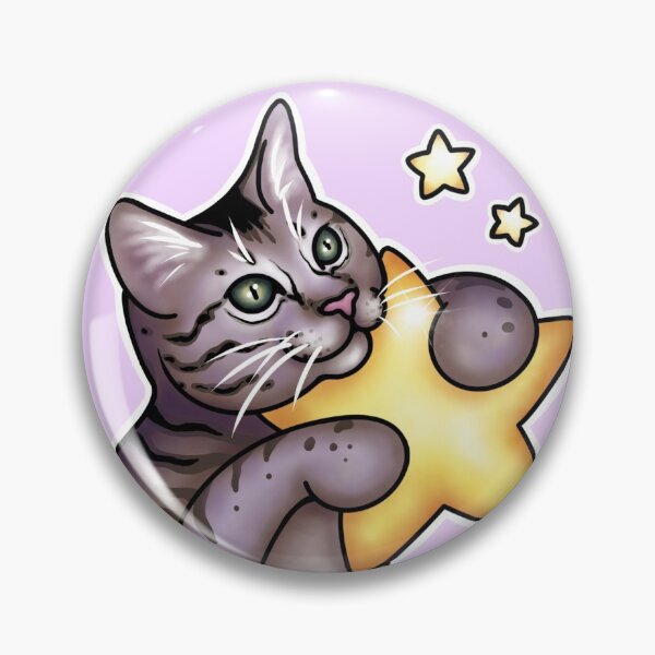 Artikelvorschau, Space Cat entworfen und verkauft von Carrie Michael Cosby.