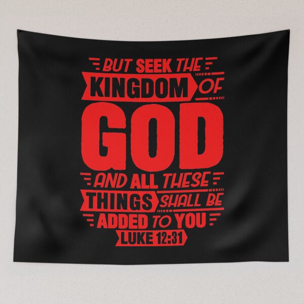 Item preview, Luke 12:31 designed and sold by plushism.