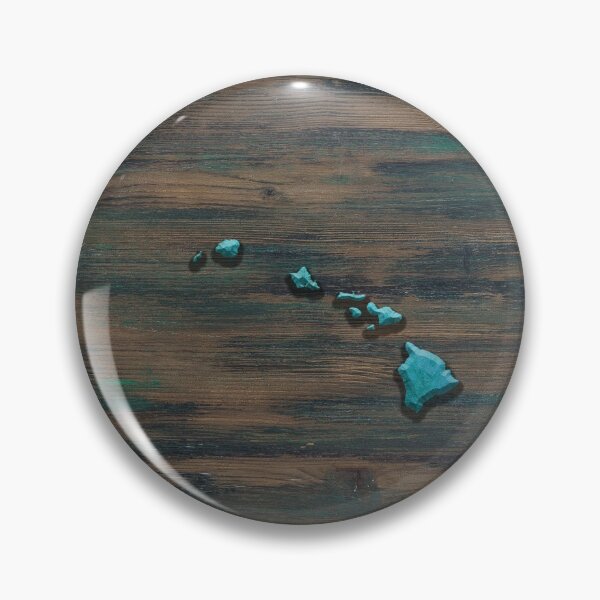 Item preview, Hawaii State Shape Teal designed and sold by Jared Davies.