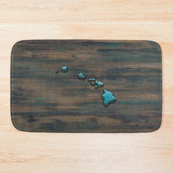 Item preview, Hawaii State Shape Teal designed and sold by Jared Davies.