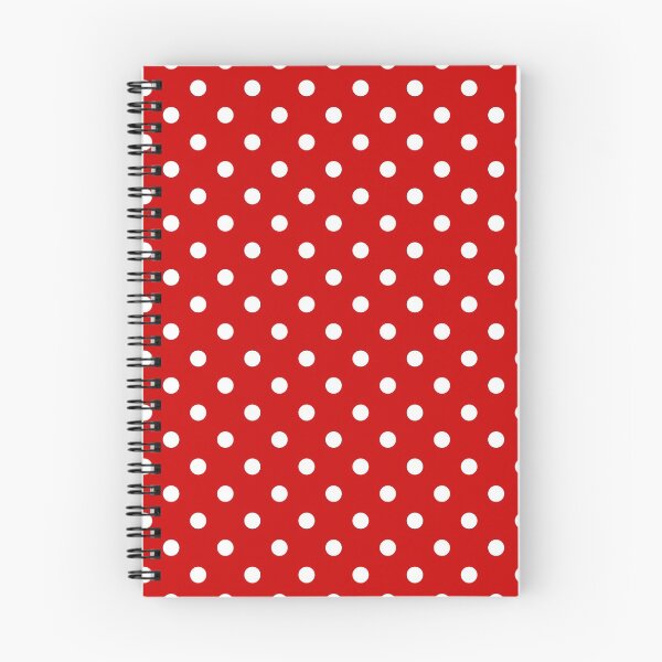 Item preview, Red and White Polka Dots Pattern designed and sold by Ayoub14.