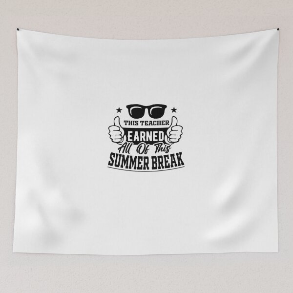 Item preview, This Teacher Earned All Of This Summer Break  designed and sold by Unohana.