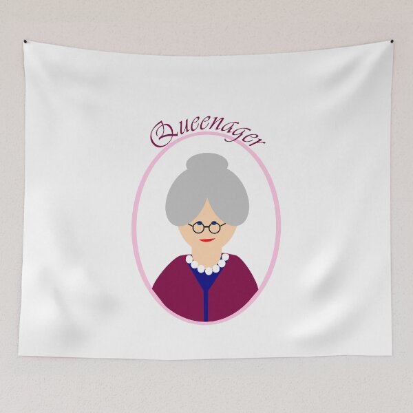 Item preview, Queenager Classic T-Shirt designed and sold by pondemand.