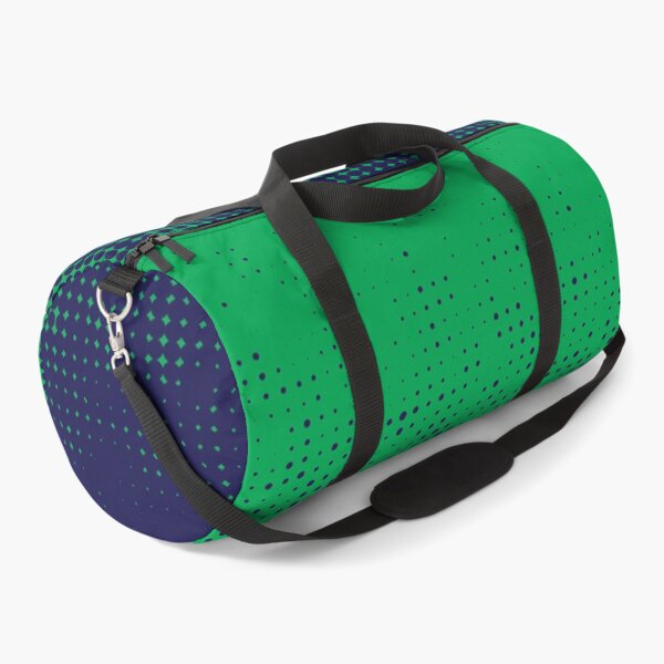 Item preview, Blue and green dotted halftone pattern designed and sold by BLMcreations.