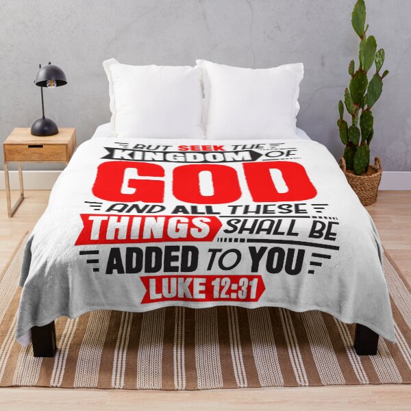 Item preview, Luke 12:31 designed and sold by plushism.