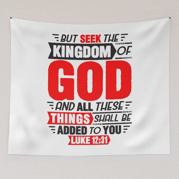 Item preview, Luke 12:31 designed and sold by plushism.