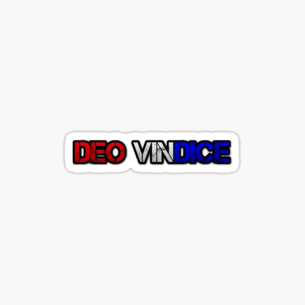 Item preview, Deo Vindice designed and sold by S-M-K-Studio.