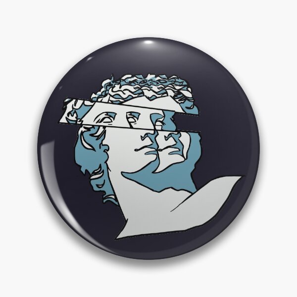 Item preview, Aesthetic Vaporwave greek statue MACINTOSH PLUS FLORAL SHOPPE glitch art minimalist designed and sold by LOLauraBC.